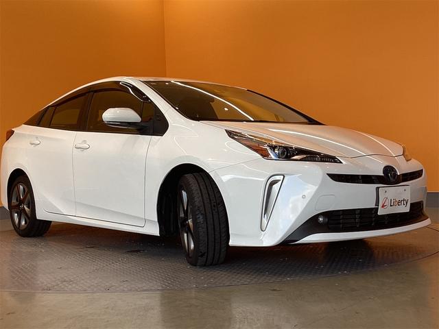 プリウス Ｓツーリングセレクション　純正ナビ　Ｂｌｕｅｔｏｏｔｈ対応　ＥＴＣ　ＴＶ　クリアランスソナー　オートクルーズコントロール　レーンアシスト　衝突被害軽減システム　アルミホイール　オートマチックハイビーム　ＬＥＤヘッドランプ（8枚目）