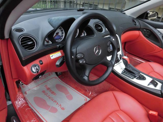 ＳＬ ＳＬ５５　ＡＭＧ　アルパインナビ　フルセグＴＶ　バックカメラ　レッドレザーシート　クルーズコントロール　純正１９インチＡＷ（31枚目）