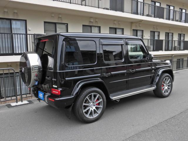Gクラス G63 AMGレザーエクスクルーシブパッケージ AMGレザーエクスクルーシブパッケージ レーダーセーフティ ナビTV ブルメスターサラウンド ガラススライディングルーフ ブラックレザーシート 純正20インチAW(7枚目)