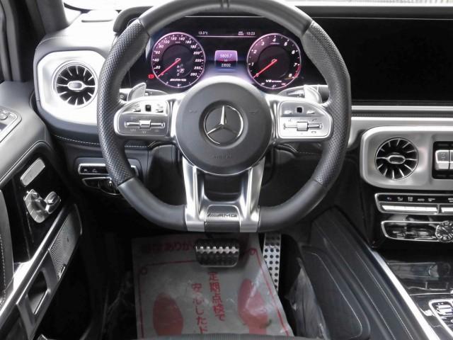 Gクラス G63 AMGレザーエクスクルーシブパッケージ AMGレザーエクスクルーシブパッケージ レーダーセーフティ ナビTV ブルメスターサラウンド ガラススライディングルーフ ブラックレザーシート 純正20インチAW(16枚目)