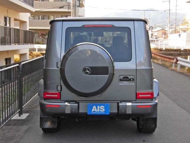 Ｇクラス Ｇ４００ｄ　ＡＭＧライン　ラグジュアリーパッケージ　ナビ　ＴＶ　ブルメスターサラウンド　ガラススライディングルーフ　ブラックレザーシート　レーダーセーフティ　アダプティブダンピングシステム　純正２０インチＡＷ（4枚目）