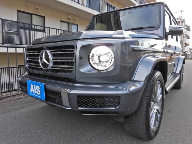 Ｇクラス Ｇ４００ｄ　ＡＭＧライン　ラグジュアリーパッケージ　ナビ　ＴＶ　ブルメスターサラウンド　ガラススライディングルーフ　ブラックレザーシート　レーダーセーフティ　アダプティブダンピングシステム　純正２０インチＡＷ（22枚目）