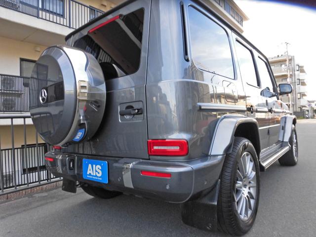 Ｇクラス Ｇ４００ｄ　ＡＭＧライン　ラグジュアリーパッケージ　ナビ　ＴＶ　ブルメスターサラウンド　ガラススライディングルーフ　ブラックレザーシート　レーダーセーフティ　アダプティブダンピングシステム　純正２０インチＡＷ（26枚目）