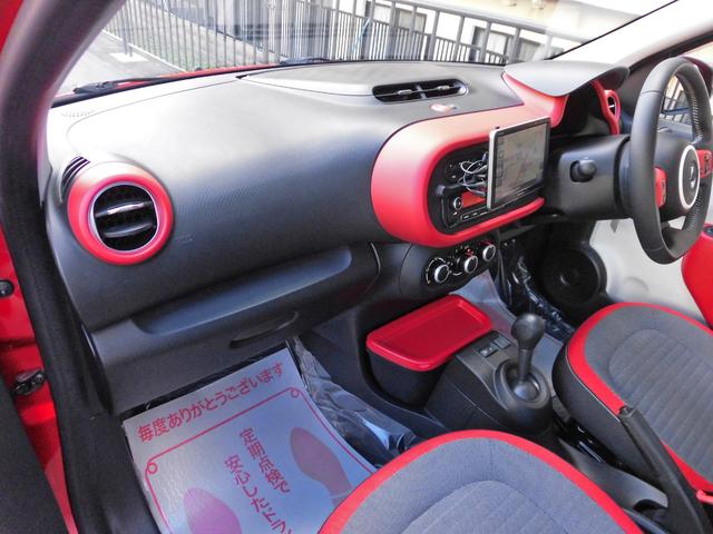 トゥインゴ ゼン　ポータブルナビ　ＴＶ　ブルートゥース　ＵＳＢ　ＡＵＸ　クルーズコントロール　アイドリングストップ　ＯＺ１５インチＡＷ（30枚目）