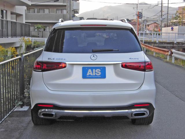 ＧＬＳ ＧＬＳ４００ｄ　４マチック　ＡＭＧライン　ナビＴＶ　Ｂｒｕｍｅｓｔｅｒサラウンド　パノラミックスライディングルーフ　ブラックレザーシート　レーダーセーフティ　純正２１インチＡＷ（4枚目）
