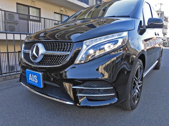 Ｖクラス Ｖ２２０ｄ　アバンギャルド　ロング　ＡＭＧライン　エクスクルーシブシートパッケージ　ナビＴＶ　ブルメスターサラウンド　レーダーセーフティ　パノラミックスライディングルーフ　ブラックレザーシート　両側電動スライドドア　純正１９インチＡＷ　ワンオーナー（22枚目）