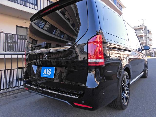 Ｖクラス Ｖ２２０ｄ　アバンギャルド　ロング　ＡＭＧライン　エクスクルーシブシートパッケージ　ナビＴＶ　ブルメスターサラウンド　レーダーセーフティ　パノラミックスライディングルーフ　ブラックレザーシート　両側電動スライドドア　純正１９インチＡＷ　ワンオーナー（26枚目）