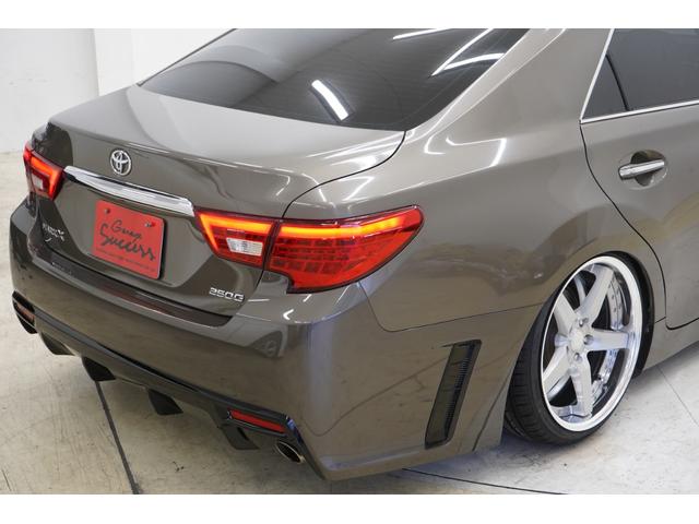 マークＸ ２５０Ｇ　リラックスセレクション　サンルーフ／前後Ｇ’ｓ仕様／新品ＴＥＩＮ車高調／新品ＷＯＲＫグノーシス１９ＡＷ／２眼ヘッドライト／オープニングテール（赤）／新品ＢＲＡＳＨシートカバー／ＥＴＣ／Ｂｌｕｅｔｏｏｔｈ／バックカメラ／（5枚目）