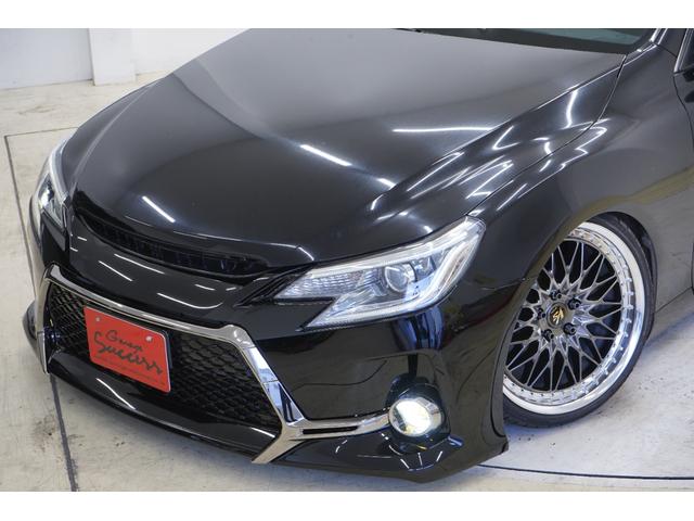 マークＸ ２５０Ｇ　リラックスセレクション・ブラックリミテッド　前後Ｇ’ｓ仕様／新品ＷＯＲＫ　ＶＳＸＶ１９インチ／新品タイヤ／新品ＴＥＩＮ車高調／中期ヘッドライト／スモークテール／２色フォグランプ／パワーシート／Ｂｌｕｅｔｏｏｔｈ／バックカメラ／プッシュスタート（4枚目）