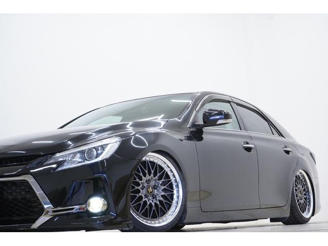 マークＸ ２５０Ｇ　リラックスセレクション・ブラックリミテッド　前後Ｇ’ｓ仕様／新品ＷＯＲＫ　ＶＳＸＶ１９インチ／新品タイヤ／新品ＴＥＩＮ車高調／中期ヘッドライト／スモークテール／２色フォグランプ／パワーシート／Ｂｌｕｅｔｏｏｔｈ／バックカメラ／プッシュスタート（13枚目）
