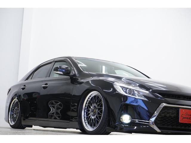 マークＸ ２５０Ｇ　リラックスセレクション・ブラックリミテッド　前後Ｇ’ｓ仕様／新品ＷＯＲＫ　ＶＳＸＶ１９インチ／新品タイヤ／新品ＴＥＩＮ車高調／中期ヘッドライト／スモークテール／２色フォグランプ／パワーシート／Ｂｌｕｅｔｏｏｔｈ／バックカメラ／プッシュスタート（46枚目）
