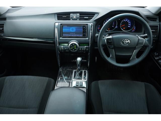 マークＸ ２５０Ｇ　Ｓパッケージリラックスセレクション　黒内装／フロントＧ’ｓバンパー／新品ＴＥＩＮ車高調／新品ＦＴＸ１９ＡＷ／２眼ヘッドライト（青眼）／２色フォグ／パワーシート／パドルシフト／ＥＴＣ／バックカメラ／オートエアコン／オートライト／（2枚目）