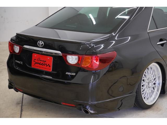 マークＸ ２５０Ｇ　Ｓパッケージリラックスセレクション　黒内装／フロントＧ’ｓバンパー／新品ＴＥＩＮ車高調／新品ＦＴＸ１９ＡＷ／２眼ヘッドライト（青眼）／２色フォグ／パワーシート／パドルシフト／ＥＴＣ／バックカメラ／オートエアコン／オートライト／（5枚目）