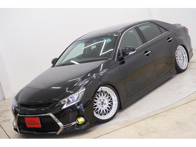 マークＸ ２５０Ｇ　Ｓパッケージリラックスセレクション　黒内装／フロントＧ’ｓバンパー／新品ＴＥＩＮ車高調／新品ＦＴＸ１９ＡＷ／２眼ヘッドライト（青眼）／２色フォグ／パワーシート／パドルシフト／ＥＴＣ／バックカメラ／オートエアコン／オートライト／（12枚目）