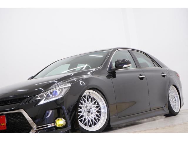 マークＸ ２５０Ｇ　Ｓパッケージリラックスセレクション　黒内装／フロントＧ’ｓバンパー／新品ＴＥＩＮ車高調／新品ＦＴＸ１９ＡＷ／２眼ヘッドライト（青眼）／２色フォグ／パワーシート／パドルシフト／ＥＴＣ／バックカメラ／オートエアコン／オートライト／（13枚目）