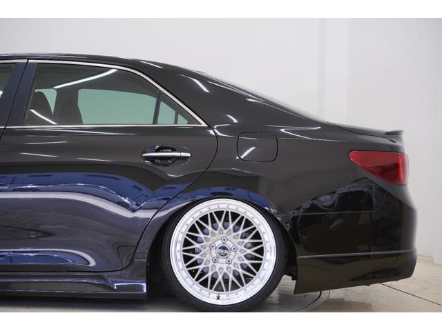 マークＸ ２５０Ｇ　Ｓパッケージリラックスセレクション　黒内装／フロントＧ’ｓバンパー／新品ＴＥＩＮ車高調／新品ＦＴＸ１９ＡＷ／２眼ヘッドライト（青眼）／２色フォグ／パワーシート／パドルシフト／ＥＴＣ／バックカメラ／オートエアコン／オートライト／（16枚目）