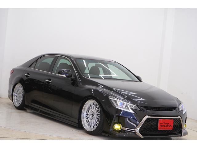 マークＸ ２５０Ｇ　Ｓパッケージリラックスセレクション　黒内装／フロントＧ’ｓバンパー／新品ＴＥＩＮ車高調／新品ＦＴＸ１９ＡＷ／２眼ヘッドライト（青眼）／２色フォグ／パワーシート／パドルシフト／ＥＴＣ／バックカメラ／オートエアコン／オートライト／（44枚目）