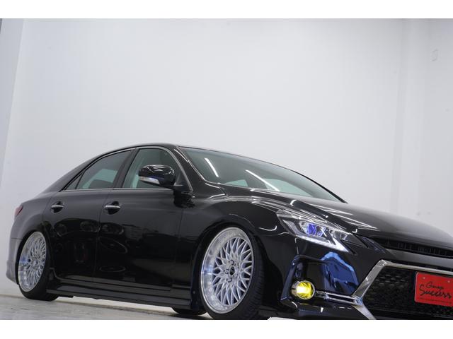 マークＸ ２５０Ｇ　Ｓパッケージリラックスセレクション　黒内装／フロントＧ’ｓバンパー／新品ＴＥＩＮ車高調／新品ＦＴＸ１９ＡＷ／２眼ヘッドライト（青眼）／２色フォグ／パワーシート／パドルシフト／ＥＴＣ／バックカメラ／オートエアコン／オートライト／（48枚目）