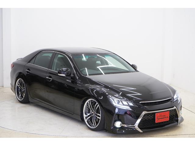 マークＸ ２５０Ｇ　Ｓパッケージリラックスセレクション　フロントＧ’ｓバンパー／後期風３眼ヘッドライト／新品ＴＥＩＮ車高調／新品ＸＦ－５５（１９ＡＷ）／ＢＲＡＳＨナット／２色フォグ／パドルシフト／アルミペダル／Ｂｌｕｅｔｏｏｔｈ／バックカメラ／（46枚目）