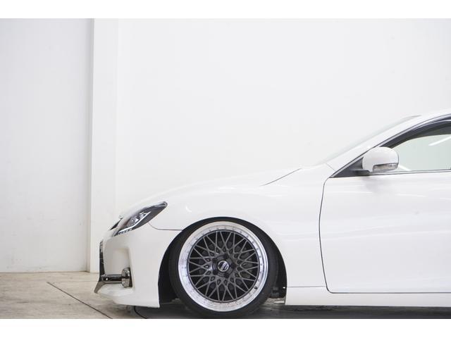 マークＸ ２５０Ｇ　リラックスセレクション　前後Ｇ’ｓ仕様／新品ＴＥＩＮ車高調／新品ＦＴＸ１９ＡＷ／新品タイヤ／ＢＲＡＳＨ３眼ヘッドライト／ＲＧＢテールランプ／新品ＢＲＡＳＨシートカバー／２色フォグ／ＢＲＡＳＨナット／ＥＴＣ／オートエアコン（15枚目）