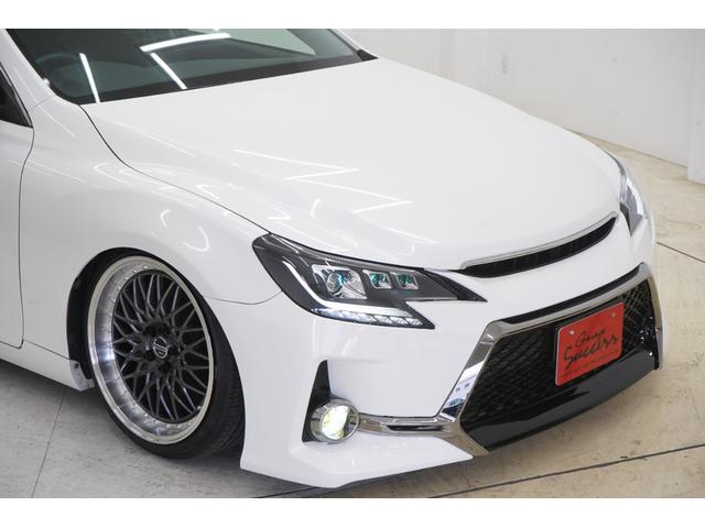 マークＸ ２５０Ｇ　リラックスセレクション　前後Ｇ’ｓ仕様／新品ＴＥＩＮ車高調／新品ＦＴＸ１９ＡＷ／新品タイヤ／ＢＲＡＳＨ３眼ヘッドライト／ＲＧＢテールランプ／新品ＢＲＡＳＨシートカバー／２色フォグ／ＢＲＡＳＨナット／ＥＴＣ／オートエアコン（46枚目）