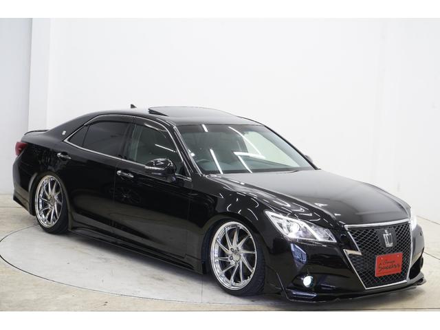 クラウン アスリートＧ　黒革シート／サンルーフ／フルエアロ／新品ＴＥＩＮ車高調／新品ＷＯＲＫ（ＣＶＳ）２０インチ／シートヒーター／バックカメラ／ＥＴＣ／シートヒーター・クーラー／パワーシート／Ｂｌｕｅｔｏｏｔｈ／（45枚目）