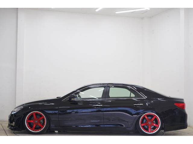 マークＸ ２５０Ｇ　リラックスセレクション　フロントＧ’ｓバンパー／新品ＴＥＩＮ車高調／社外ＶＥＲＺ１９インチ／リア２本出しストレートマフラー／２眼ヘッドライト（赤眼）／２色フォグ／新品ＢＲＡＳＨシートカバー／バックカメラ／パワーシート／ＥＴＣ（15枚目）