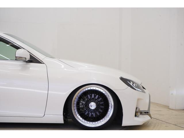 マークＸ ２５０Ｇ　リラックスセレクション　前後Ｇ’ｓバンパー／新品レオンハルト（バイファル）１９ＡＷ／新品ＴＥＩＮ車高調／ＢＲＡＳＨ３眼ヘッドライト／中期純正テールランプ／ＴＯＹＯＴＡマルチナビ／Ｂｌｕｅｔｏｏｔｈ／バックカメラ／ＥＴＣ／（52枚目）