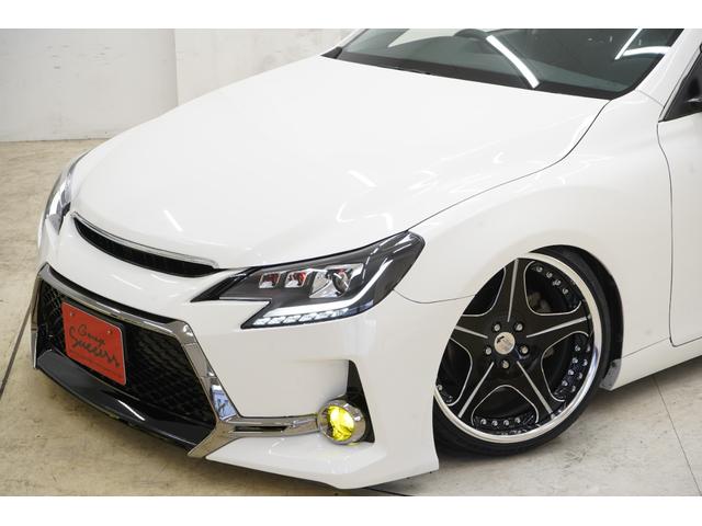 マークＸ ２５０Ｇ　Ｓパッケージリラックスセレクション　黒内装／フロントＧ’ｓバンパー／新品レオンハルト（オルデンＣＶ）１９ＡＷ／新品ＴＥＩＮ車高調／ＢＲＡＳＨ３眼ヘッドライト／２色フォグ／パドルシフト／パワーシート／Ｂｌｕｅｔｏｏｔｈ／バックカメラ／（6枚目）