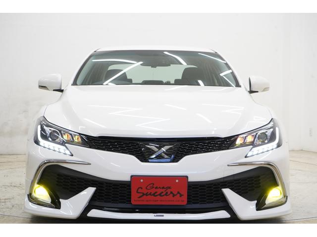 マークX 250G リラックスセレクション・ブラックリミテッド RDSモデリスタエアロ/リアG’sバンパー/BRASH3眼ヘッドライト/レーザーテールランプ(RGB)/新品WORKエモーションT5R19AW/新品タイヤ/新品TEIN車高調/2色フォグ/ETC/(54枚目)