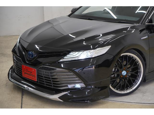 カムリ G モデリスタフルエアロ・トランクスポイラー/新品TEIN車高調/新品マルチフォルケッタ20AW/Bluetooth/バックカメラ/パワーシート/電子サイドブレーキ/ETC/フルカスタム/ローダウン/(4枚目)