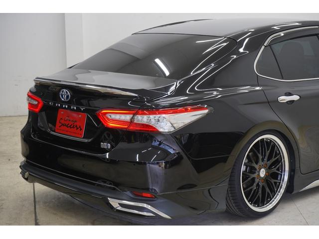 カムリ G モデリスタフルエアロ・トランクスポイラー/新品TEIN車高調/新品マルチフォルケッタ20AW/Bluetooth/バックカメラ/パワーシート/電子サイドブレーキ/ETC/フルカスタム/ローダウン/(5枚目)