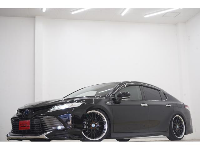 カムリ G モデリスタフルエアロ・トランクスポイラー/新品TEIN車高調/新品マルチフォルケッタ20AW/Bluetooth/バックカメラ/パワーシート/電子サイドブレーキ/ETC/フルカスタム/ローダウン/(12枚目)