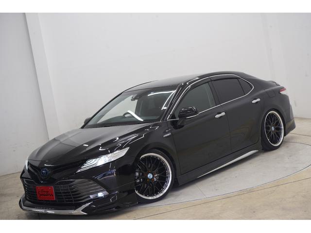 カムリ G モデリスタフルエアロ・トランクスポイラー/新品TEIN車高調/新品マルチフォルケッタ20AW/Bluetooth/バックカメラ/パワーシート/電子サイドブレーキ/ETC/フルカスタム/ローダウン/(13枚目)