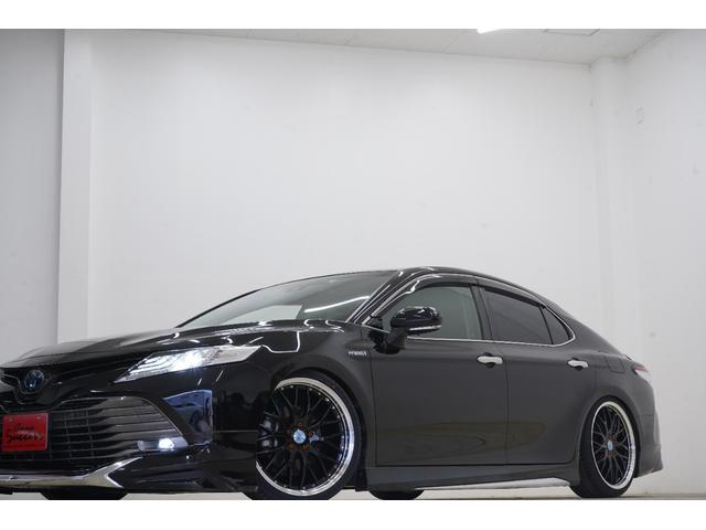 カムリ G モデリスタフルエアロ・トランクスポイラー/新品TEIN車高調/新品マルチフォルケッタ20AW/Bluetooth/バックカメラ/パワーシート/電子サイドブレーキ/ETC/フルカスタム/ローダウン/(14枚目)