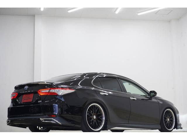 カムリ G モデリスタフルエアロ・トランクスポイラー/新品TEIN車高調/新品マルチフォルケッタ20AW/Bluetooth/バックカメラ/パワーシート/電子サイドブレーキ/ETC/フルカスタム/ローダウン/(55枚目)