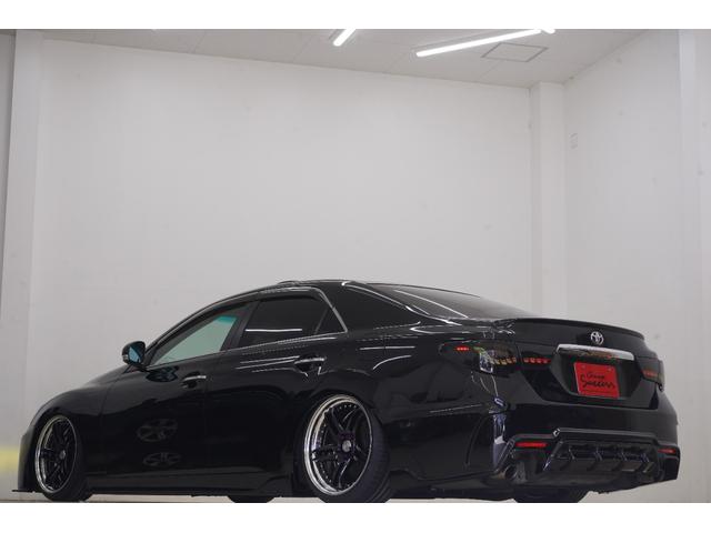 マークX 250G Sパッケージリラックスセレクション 黒内装/サンルーフ/アンビエントライト/BRASHフルエアロ/BRASH19インチホイール/新品TEIN車高調/BRASH3眼ヘッドライト/リュウリンテール/Bluetooth/バックカメラ/ETC/(20枚目)