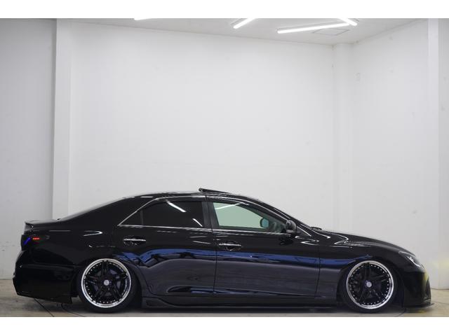 マークX 250G Sパッケージリラックスセレクション 黒内装/サンルーフ/アンビエントライト/BRASHフルエアロ/BRASH19インチホイール/新品TEIN車高調/BRASH3眼ヘッドライト/リュウリンテール/Bluetooth/バックカメラ/ETC/(49枚目)