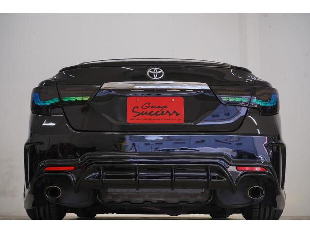 マークX 250G Sパッケージリラックスセレクション 黒内装/サンルーフ/アンビエントライト/BRASHフルエアロ/BRASH19インチホイール/新品TEIN車高調/BRASH3眼ヘッドライト/リュウリンテール/Bluetooth/バックカメラ/ETC/(59枚目)