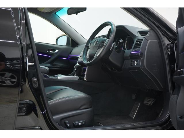 マークX 250G Sパッケージリラックスセレクション 黒内装/サンルーフ/アンビエントライト/BRASHフルエアロ/BRASH19インチホイール/新品TEIN車高調/BRASH3眼ヘッドライト/リュウリンテール/Bluetooth/バックカメラ/ETC/(64枚目)