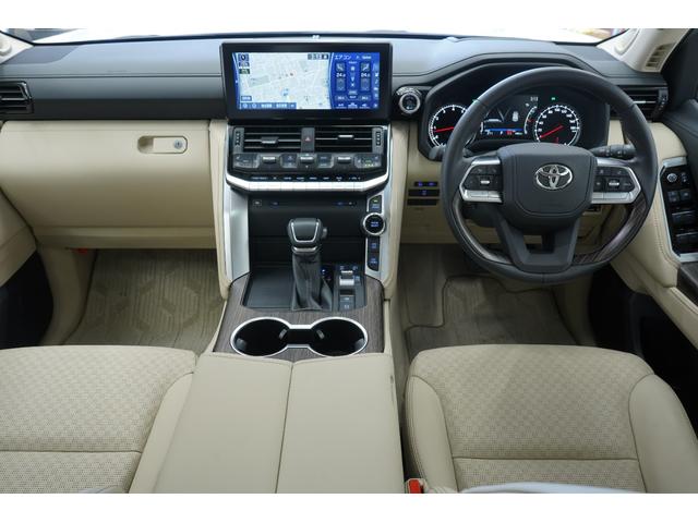 ランドクルーザー ZX サンルーフ/モデリスタエアロ/JBL/後席モニター/黒ルーフレール/クールBOX/寒冷地/Tコネクトナビ&マルチテレインモニター/電動リヤデフ/ベージュ革シート/指紋認証スタートスイッチ/ETC2.0(2枚目)