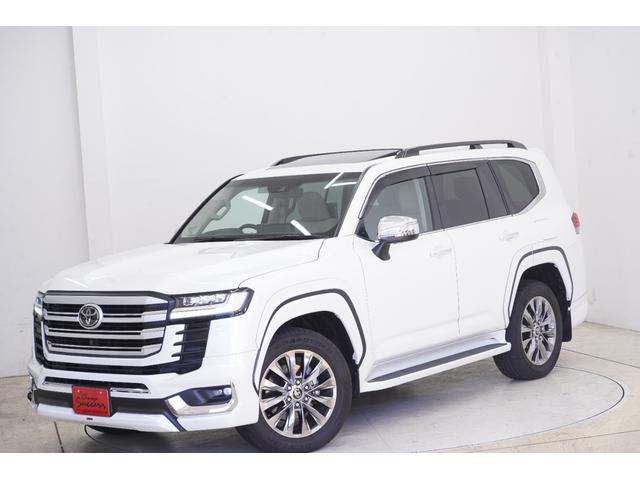 ランドクルーザー ZX サンルーフ/モデリスタエアロ/JBL/後席モニター/黒ルーフレール/クールBOX/寒冷地/Tコネクトナビ&マルチテレインモニター/電動リヤデフ/ベージュ革シート/指紋認証スタートスイッチ/ETC2.0(7枚目)