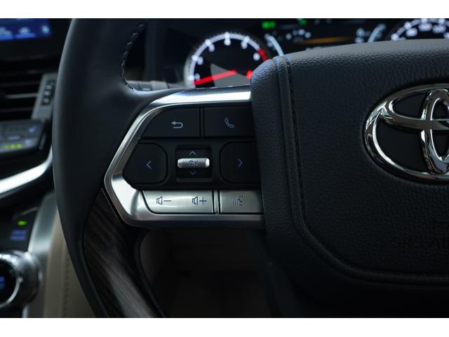 ランドクルーザー ZX サンルーフ/モデリスタエアロ/JBL/後席モニター/黒ルーフレール/クールBOX/寒冷地/Tコネクトナビ&マルチテレインモニター/電動リヤデフ/ベージュ革シート/指紋認証スタートスイッチ/ETC2.0(23枚目)