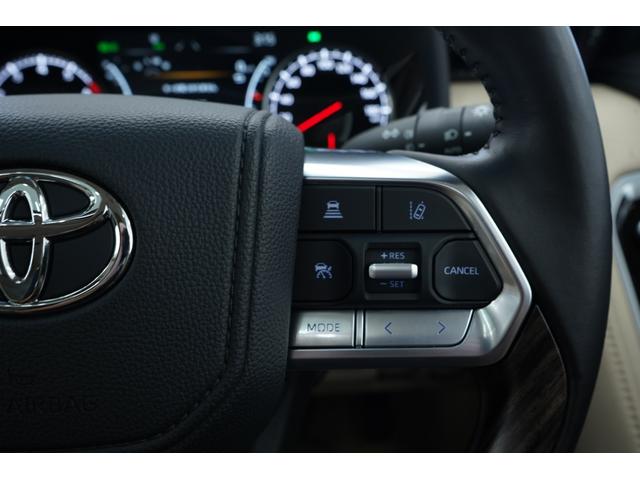 ランドクルーザー ZX サンルーフ/モデリスタエアロ/JBL/後席モニター/黒ルーフレール/クールBOX/寒冷地/Tコネクトナビ&マルチテレインモニター/電動リヤデフ/ベージュ革シート/指紋認証スタートスイッチ/ETC2.0(24枚目)