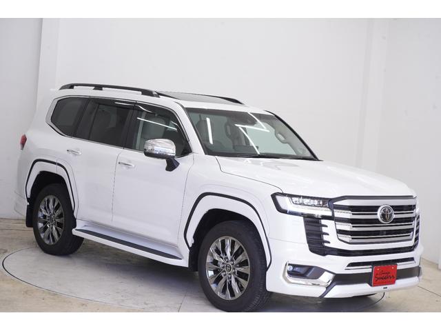 ランドクルーザー ZX サンルーフ/モデリスタエアロ/JBL/後席モニター/黒ルーフレール/クールBOX/寒冷地/Tコネクトナビ&マルチテレインモニター/電動リヤデフ/ベージュ革シート/指紋認証スタートスイッチ/ETC2.0(44枚目)