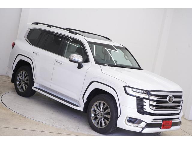 ランドクルーザー ZX サンルーフ/モデリスタエアロ/JBL/後席モニター/黒ルーフレール/クールBOX/寒冷地/Tコネクトナビ&マルチテレインモニター/電動リヤデフ/ベージュ革シート/指紋認証スタートスイッチ/ETC2.0(46枚目)