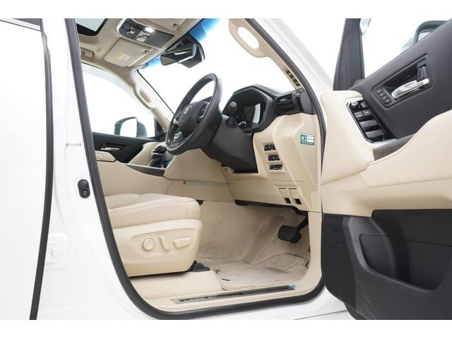 ランドクルーザー ZX サンルーフ/モデリスタエアロ/JBL/後席モニター/黒ルーフレール/クールBOX/寒冷地/Tコネクトナビ&マルチテレインモニター/電動リヤデフ/ベージュ革シート/指紋認証スタートスイッチ/ETC2.0(55枚目)