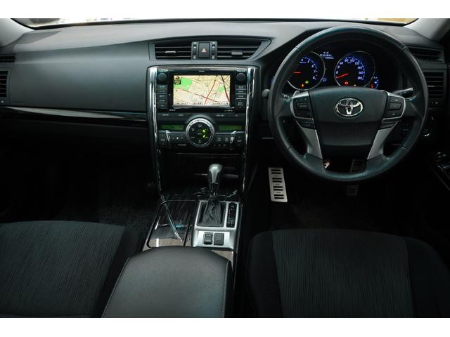 マークＸ ２５０Ｇ　Ｓパッケージリラックスセレクション　黒内装／サンルーフ／前後Ｇ’ｓバンパー／社外車高調／新品ＦＴＸ１９インチ／新品タイヤ／社外ヘッドライト／社外テール／パワーシート／Ｂｌｕｅｔｏｏｔｈ／バックカメラ／パドルシフト／ＥＴＣ（4枚目）