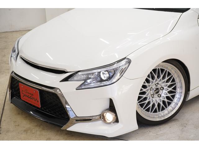 マークＸ ２５０Ｇ　Ｓパッケージリラックスセレクション　黒内装／サンルーフ／前後Ｇ’ｓバンパー／社外車高調／新品ＦＴＸ１９インチ／新品タイヤ／社外ヘッドライト／社外テール／パワーシート／Ｂｌｕｅｔｏｏｔｈ／バックカメラ／パドルシフト／ＥＴＣ（6枚目）