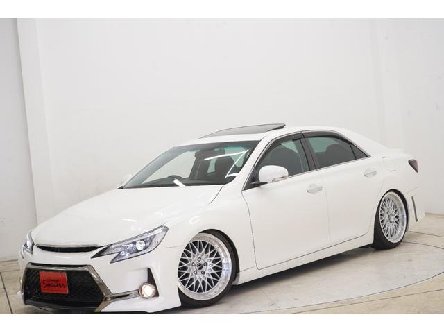 マークＸ ２５０Ｇ　Ｓパッケージリラックスセレクション　黒内装／サンルーフ／前後Ｇ’ｓバンパー／社外車高調／新品ＦＴＸ１９インチ／新品タイヤ／社外ヘッドライト／社外テール／パワーシート／Ｂｌｕｅｔｏｏｔｈ／バックカメラ／パドルシフト／ＥＴＣ（11枚目）